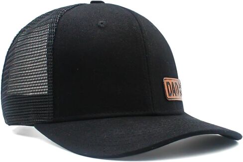 Dad to Be Est 2025 Leather Patch Baseball Cap Gifts from Daughter Son for Daddy Father Him Father's Day Birthday in Kuwait