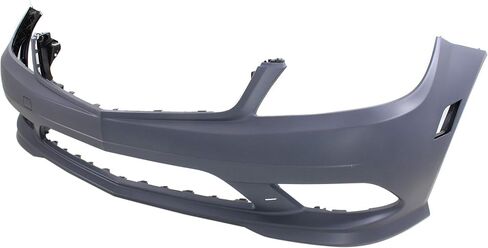 Garage-Pro Front Bumper Cover for Mercedes Benz C230 2008-2009, C250 2010-2011, C300 2008-2011 AMG Styling Package, Daytime Running Lights, Without Parking Sensor Holes and Headlight Washer Holes in Saudi Arabia