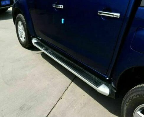 2Pcs Running Board Side Step Pedal Nerf Bar Fits for Mazda BT-50 UP UR 2011-2022 in Saudi Arabia