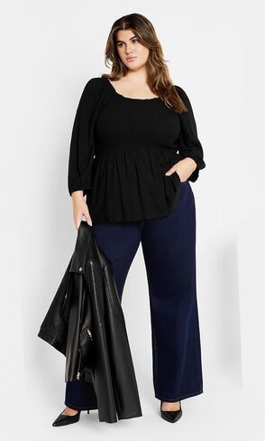 City Chic Women's Top-Poppy in Saudi Arabia