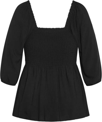 City Chic Women's Top-Poppy in Saudi Arabia