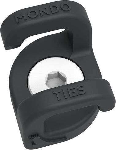 KONDOR BLUE Mondo-Ties XL | Cable Management Clips for On-Camera Cable Organization | 3/8"-16 Mounted | 4-Pack | Blue in Saudi Arabia
