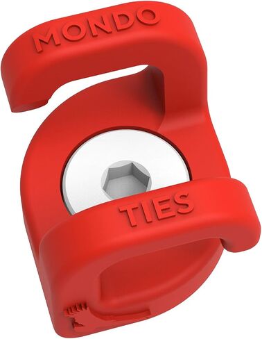 KONDOR BLUE Mondo-Ties XL | Cable Management Clips for On-Camera Cable Organization | 3/8"-16 Mounted | 4-Pack | Blue in Saudi Arabia