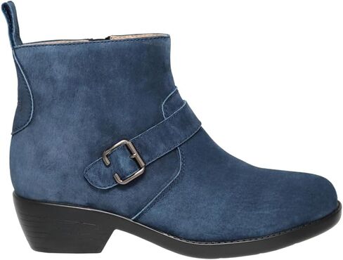 Propet Womens Memphis Zippered Casual Boots Ankle Low Heel 1-2" - Brown in Kuwait