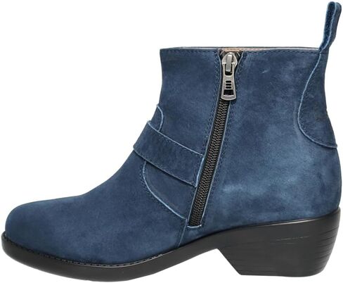 Propet Womens Memphis Zippered Casual Boots Ankle Low Heel 1-2" - Brown in Kuwait