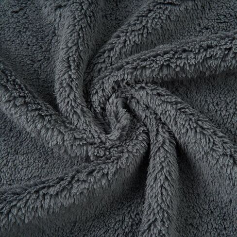 Funnycokid Boys Robe Zipper Kids Soft Fleece Hooded Bathrobe 7-14 Years in Kuwait