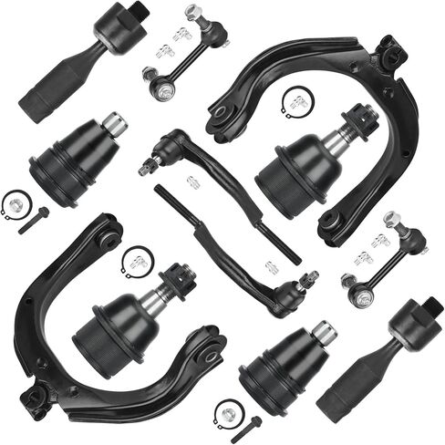 Front Suspension Control Arms for 2004-2007 Buick Rainier, 2004-2007 Chevrolet Trailblazer (EXT), 2004-2008 GMC Envoy XL XUV, 2004-2008 Isuzu Ascender, 2005-2009 Saab 9-7X (12pc Set) in Saudi Arabia