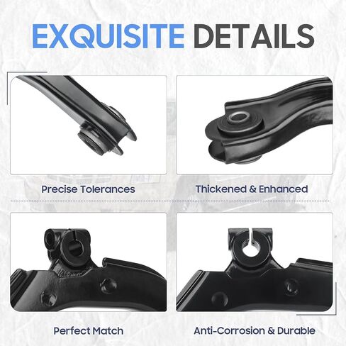 Front Suspension Control Arms for 2004-2007 Buick Rainier, 2004-2007 Chevrolet Trailblazer (EXT), 2004-2008 GMC Envoy XL XUV, 2004-2008 Isuzu Ascender, 2005-2009 Saab 9-7X (12pc Set) in Saudi Arabia