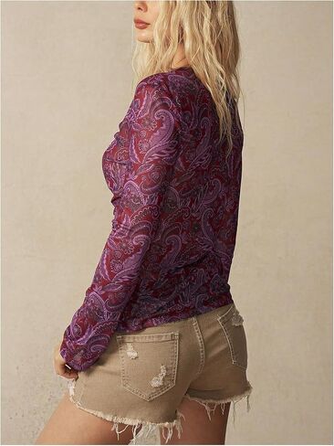 SweatyRocks Women's Long Sleeve Slim Fit Ruched Button Down Shirt Y2k Vintage Going Out Tops in Saudi Arabia