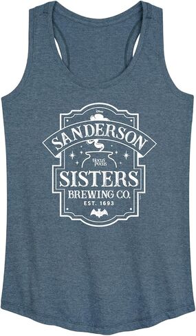 Disney Hocus Pocus - Sanderson Sisters Brewing Co - قميص بدون أكمام للسيدات من Racerback in Kuwait