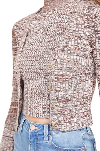 Forever 21 Womens Marled Cardigan Sweater in Saudi Arabia