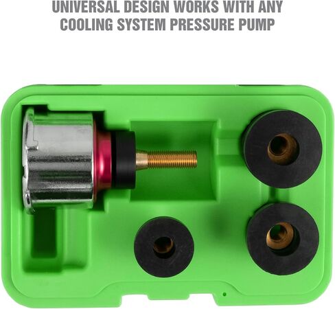 OEMTOOLS 27067 Universal Cooling System Adapter Set, Works with Auto Coolant Pressure Tester to Test Pressure in Most Vehicles, Fits Plastic Reservoirs in Saudi Arabia