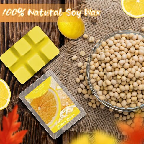 SCENTORINI Scentsy Wax Melts, Mango Scent, 4 Pack Wax Cubes, Long-Lasting, for Candle Making, Wax Warmer in Saudi Arabia