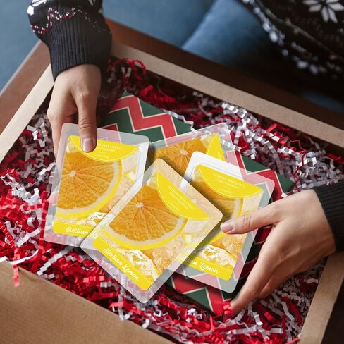 SCENTORINI Scentsy Wax Melts, Mango Scent, 4 Pack Wax Cubes, Long-Lasting, for Candle Making, Wax Warmer in Saudi Arabia