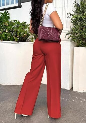 Business Casual Work Pants Dress Office Trousers Slacks with Pockets in Saudi Arabia