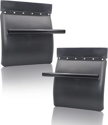 TORQUE Quarter Fenders for Semi Truck, 24" x 24" Black Poly, Tube Bracket and Mounting Hardware Included, Right Left, Quarter Fender Kit Set (TRQF311) in Saudi Arabia