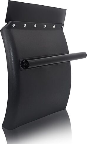 TORQUE Quarter Fenders for Semi Truck, 24" x 24" Black Poly, Tube Bracket and Mounting Hardware Included, Right Left, Quarter Fender Kit Set (TRQF311) in Saudi Arabia