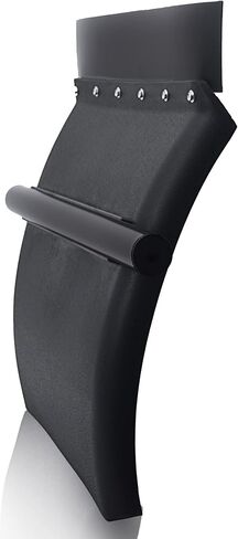 TORQUE Quarter Fenders for Semi Truck, 24" x 24" Black Poly, Tube Bracket and Mounting Hardware Included, Right Left, Quarter Fender Kit Set (TRQF311) in Saudi Arabia
