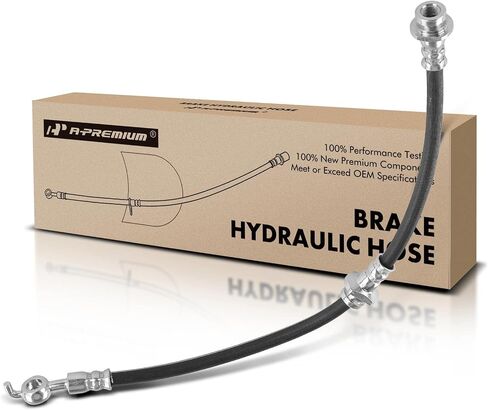 A-Premium Front Driver or Passenger Brake Hydraulic Hose Compatible with Select Honda and Isuzu Models - Passport 2002, Axiom 2002-2004, Rodeo 2002-2004, Rodeo Sport 2002-2003 in Saudi Arabia
