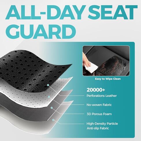 لأغطية مقاعد سوبارو فورستر 5 مجموعات، تناسب مخصص لسوبارو فورستر 2019 2022 2021 2022 2023 2024، أغطية مقاعد جلدية صناعية مقاومة للماء باللون الأسود والرمادي in Kuwait