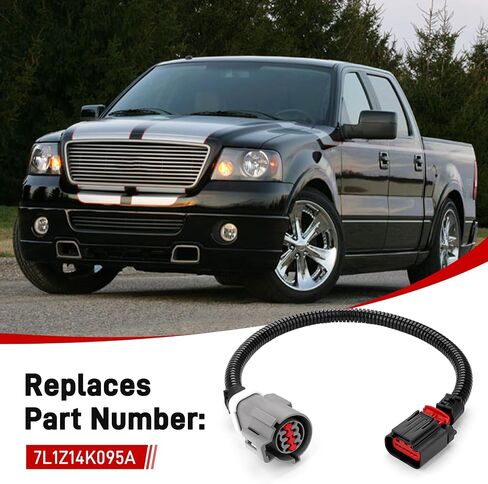 JERBOR Cooling Fan Clutch Jumper Wire Pigtail Harness Tail fits for Ford F150, for Expedition, for Lincoln Navigator Mark LT V8 5.4L 4.6L (2007-2008) Replace# 7L1Z-14K095-A 7L1Z14K095A​ in Saudi Arabia