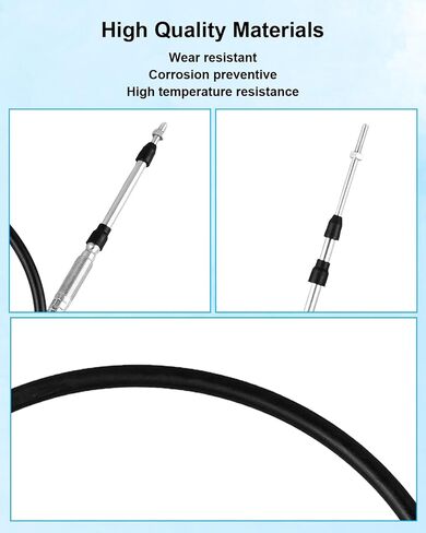 72 Inch Universal Control Cable Fit for Products 5200 Series Universal Mount Control Cable PTO Valve Dump Truck Replace 5203BBU072 in Saudi Arabia