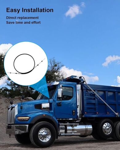72 Inch Universal Control Cable Fit for Products 5200 Series Universal Mount Control Cable PTO Valve Dump Truck Replace 5203BBU072 in Saudi Arabia