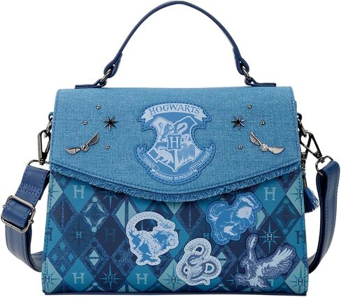 Loungefly Warner Bros Harry Potter Denim Crossbody Bag in Saudi Arabia