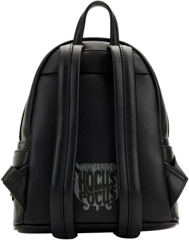 Loungefly Disney Hocus Pocus Binx Pocket Double Strap Shoulder Bag Purse Mini Backpack in Saudi Arabia