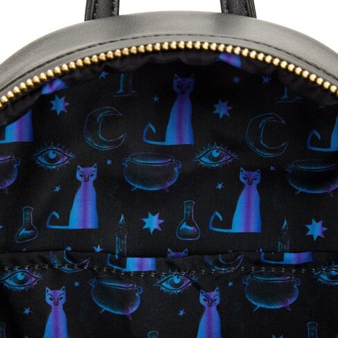 Loungefly Disney Hocus Pocus Binx Pocket Double Strap Shoulder Bag Purse Mini Backpack in Saudi Arabia