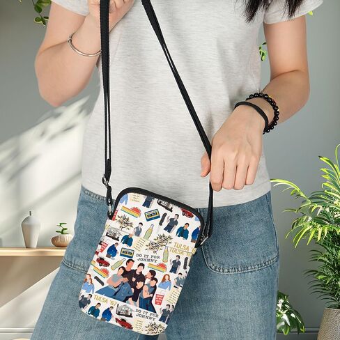 BWWKTOP حقيبة كروس موسيقية من Outsiders حقيبة كتف جوني ودالاس وبوني بوي لمحبي الهدية ذات القطعتين وستيف in Kuwait