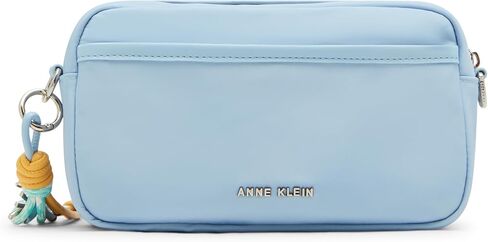 Anne Klein Womens Camera Bag with Detachable Strap, Cloud Blue in Saudi Arabia