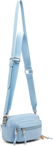 Anne Klein Womens Camera Bag with Detachable Strap, Cloud Blue in Saudi Arabia