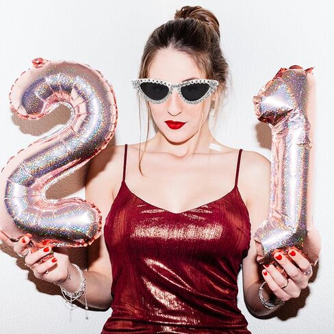 سيماتو الحادي والعشرين هدايا عيد ميلاد للنساء نظارة شمسية عيد ميلاد نظارة شمسية للنساء عيد ميلاد سعيد in Kuwait