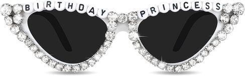 Semato 21st Birthday Gifts for Women Birthday Sunglasses Birthday Cat Eye Sunglasses for Women Happy Birthday in Saudi Arabia