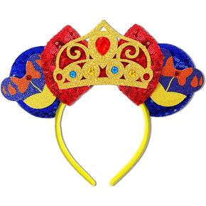 Snow White Headband, Snow White Ears Accessories for Women Suit for Cosplay Outfits Gifts in Kuwait
