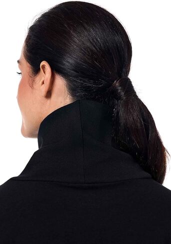 Women's Long Sleeve Turtle Neck Pullover - UPF 50+ Sun Protection - Bay Harbor in Saudi Arabia