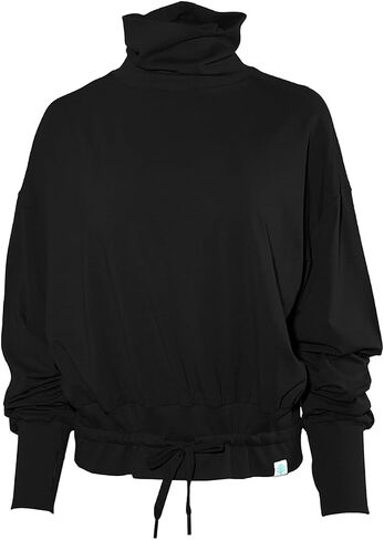 Women's Long Sleeve Turtle Neck Pullover - UPF 50+ Sun Protection - Bay Harbor in Saudi Arabia