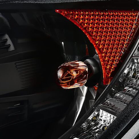 SPEC-D TUNING Black Projector Headlights w/LED Strip Compatible with 2006-2007 Subaru Impreza WRX, Left + Right Pair Headlamps Assembly in Saudi Arabia