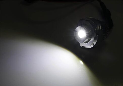 iJDMTOY LED Angel Eye Bulbs Compatible with BMW E60 E61 LCI Halogen Front Road Illuminating Lights Trim ONLY, (2) Halo Ring Marker Bulbs Powered by Super Bright 20W High Power LED Diodes in Saudi Arabia