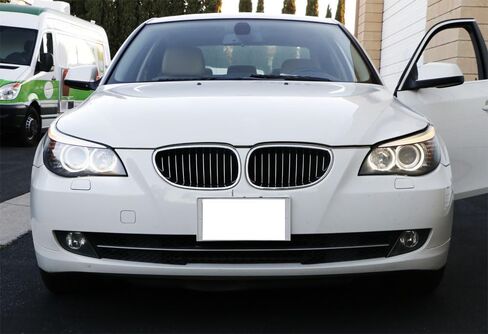 iJDMTOY LED Angel Eye Bulbs Compatible with BMW E60 E61 LCI Halogen Front Road Illuminating Lights Trim ONLY, (2) Halo Ring Marker Bulbs Powered by Super Bright 20W High Power LED Diodes in Saudi Arabia