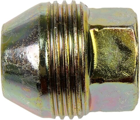 Dorman 611-178 Wheel Nut 1/2-20 External Thread - 13/16 in. Hex, 1-1/8 in. Length Compatible with Select Chevrolet/Ford/GMC Models, 10 Pack in Saudi Arabia