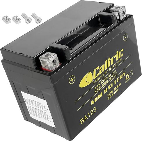 Caltric Agm Battery Compatible with Suzuki Lt-Z400 Quadsport Z400 Z-400 2004-2009 2012 2013 in Saudi Arabia
