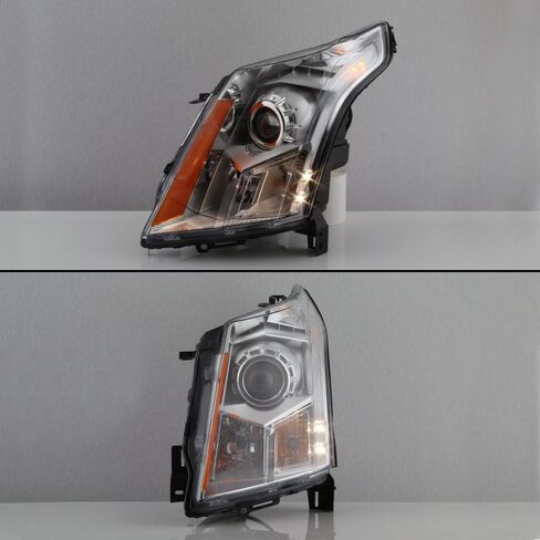 AKKON - For 2010-2016 Cadillac SRX Factory Style OE Replacement Halogen Type Headlight Lamp Driver and Passenger Side Pair in Saudi Arabia