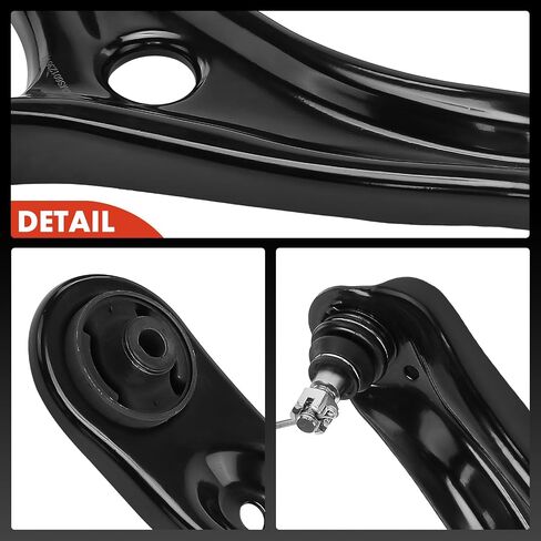 A-Premium 2 x Front Lower Control Arm with Ball Joint & Bushing, Compatible with Honda Fit 2015-2020 in Saudi Arabia