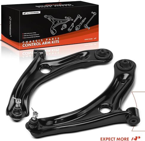 A-Premium 2 x Front Lower Control Arm with Ball Joint & Bushing, Compatible with Honda Fit 2015-2020 in Saudi Arabia