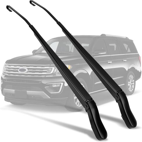 FL3Z-17527-A（RH+LH）Front Windshield Wiper Arm For 15-23 Ford F150 Expedition Super Duty， Lincoln Navigator Replace # FL3Z-17527-A FL3Z-17526-A (Pack of 2) in Saudi Arabia