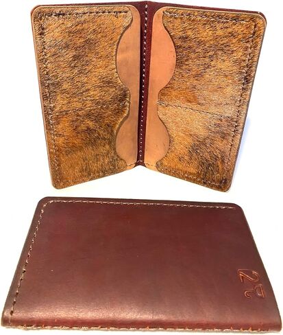 ,Made In The USA, Big Cowboy Wallets, Hand Crafted Full Grain Latigo Leather Western, Rodeo, Long Bifold Wallets, 7 Inches Long/4.25 inches wide/0.5 inches thick, Reddish Brown in Saudi Arabia