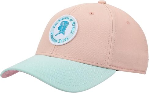 The Legend of Zelda Side Zelda Profile Women's Pink Traditional Adjustable Hat in Saudi Arabia