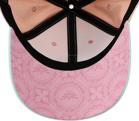 The Legend of Zelda Side Zelda Profile Women's Pink Traditional Adjustable Hat in Saudi Arabia